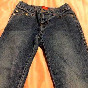 Bootcut Embroidered Jeans